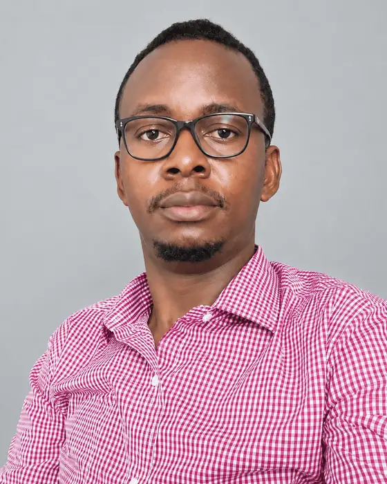 Portrait of Aristide Vanga, founder of Bikus Group