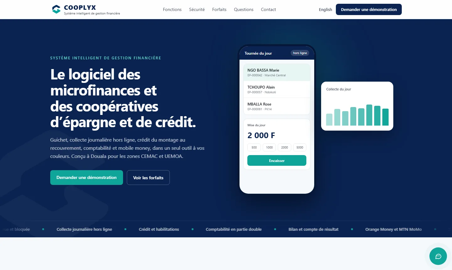 Home page of COOPLYX