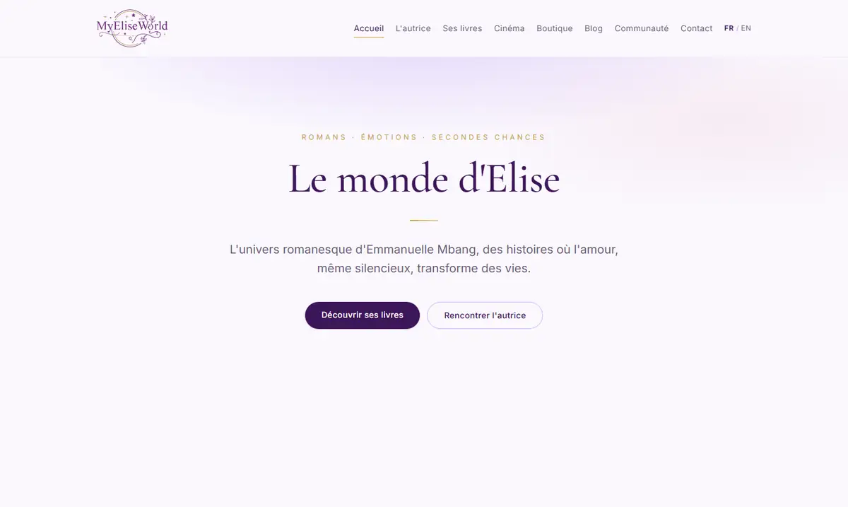 Home page of Eliseworld